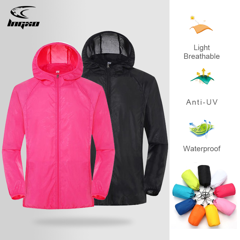 Outdoor Sport Windbreaker - Мужская и женская походная куртка, водонепроницаемая
