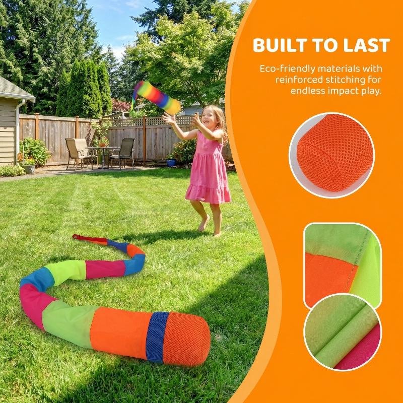 Outdoor Sport Activities For Kids - Интерактивная уличная игрушка-мяч «Радужный метеор» для