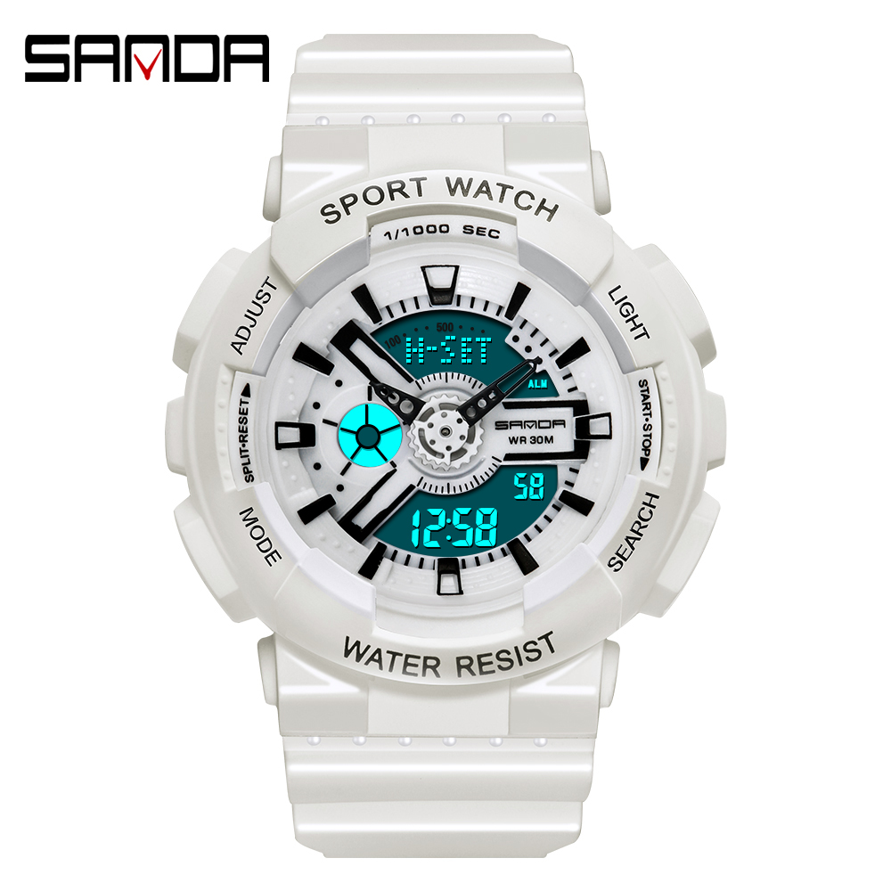 Outdoor Sport Brand - Часы наручные Sanda женские цифровые, модные