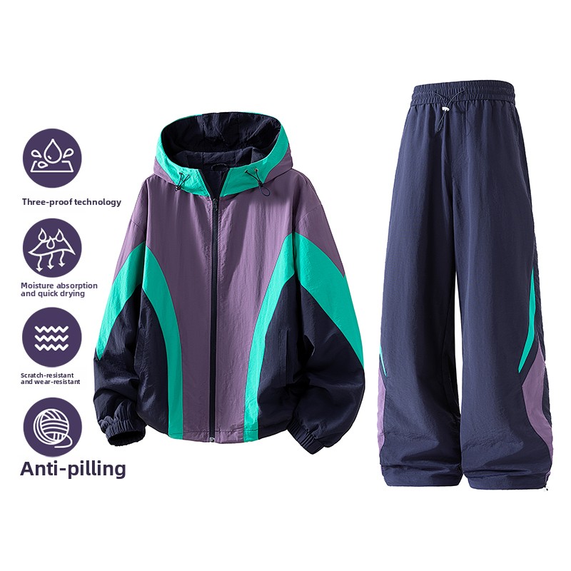 Outdoor Sports Outfit - Новый мужской весенне-осенний комплект из двух