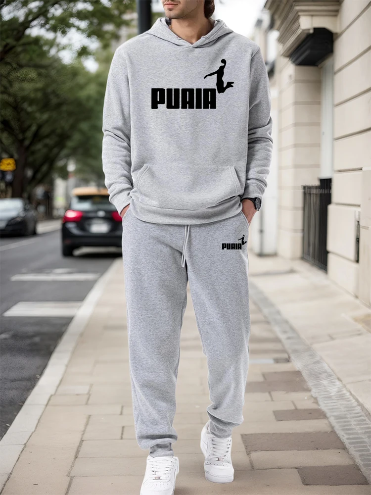 Outdoor Sports Outfit - Мужской комплект: худи и брюки 2026