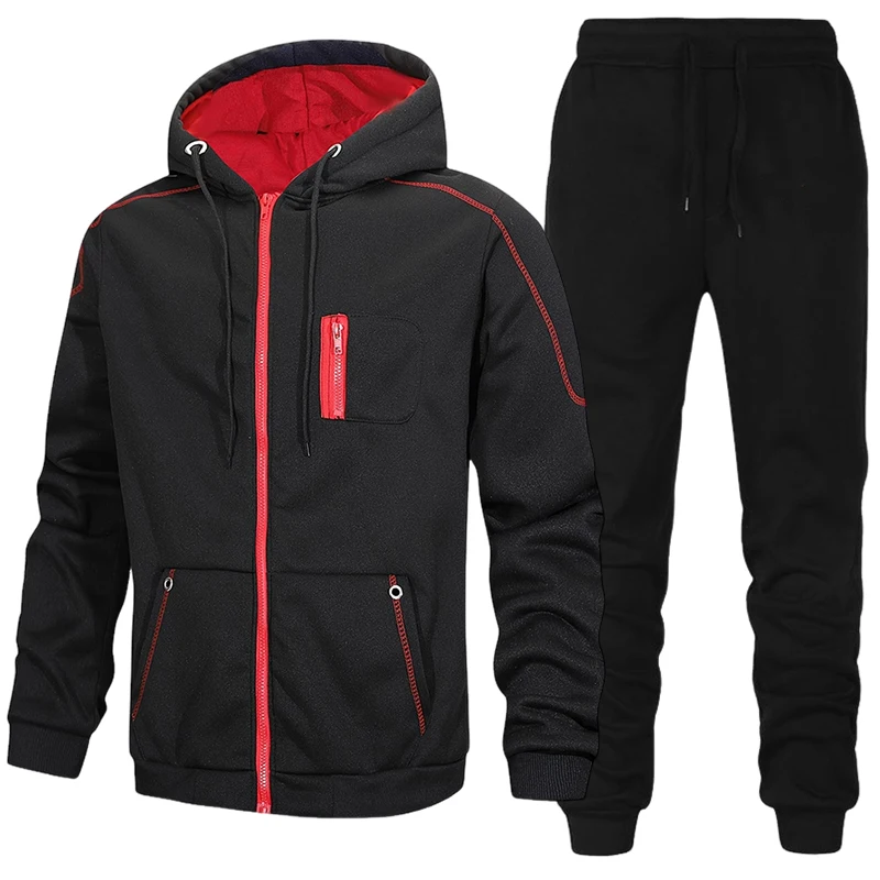 Outdoor Sports Outfit - Осенне-зимний повседневный спортивный костюм для активного