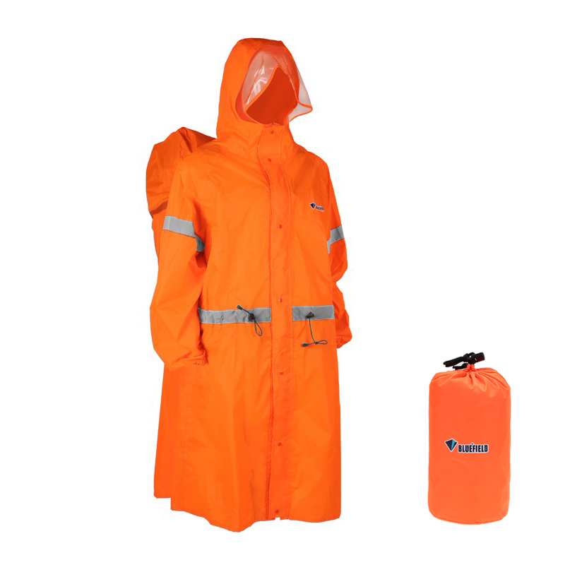 Outdoor Sport Windbreaker - Универсальный светоотражающий дождевик-пончо для активного отдыха,