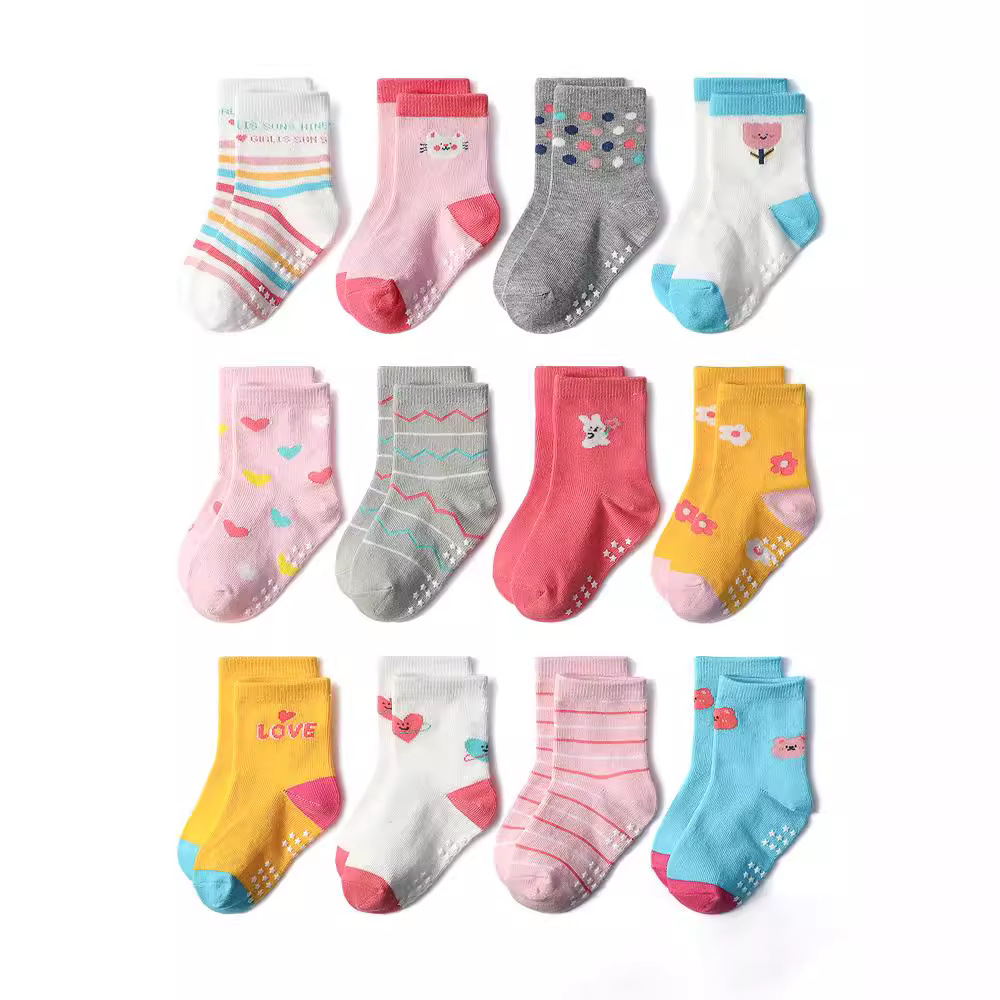 1/3/6/9/12 пар детских носков, – обзор и цена Trampoline Park Sock