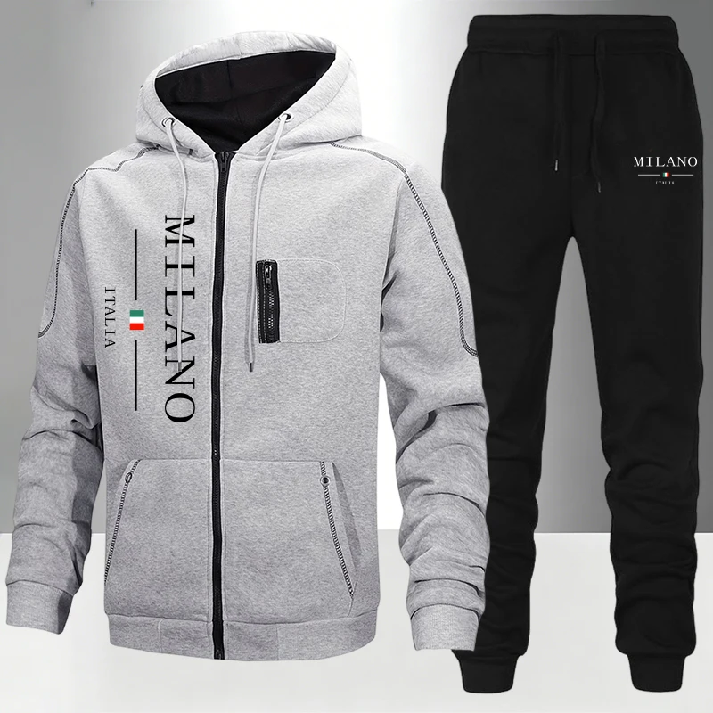 Итальянский модный мужской ком – обзор и цена Outdoor Sports Outfit