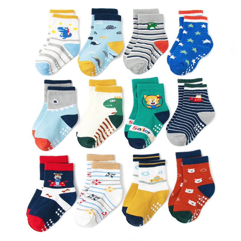 1/3/6/9/12 пар детских носков, – обзор и цена Trampoline Park Sock